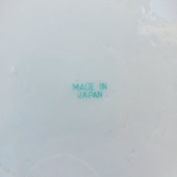 Set Of 6 VTG MCM Hand Painted Plates Made In Japan Floral Design 6.5 inch 1950s - Picture 3 of 12